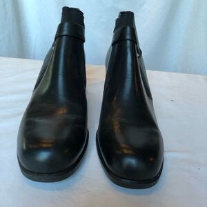 Nicole Club Ankle Boots Leather Black 10M